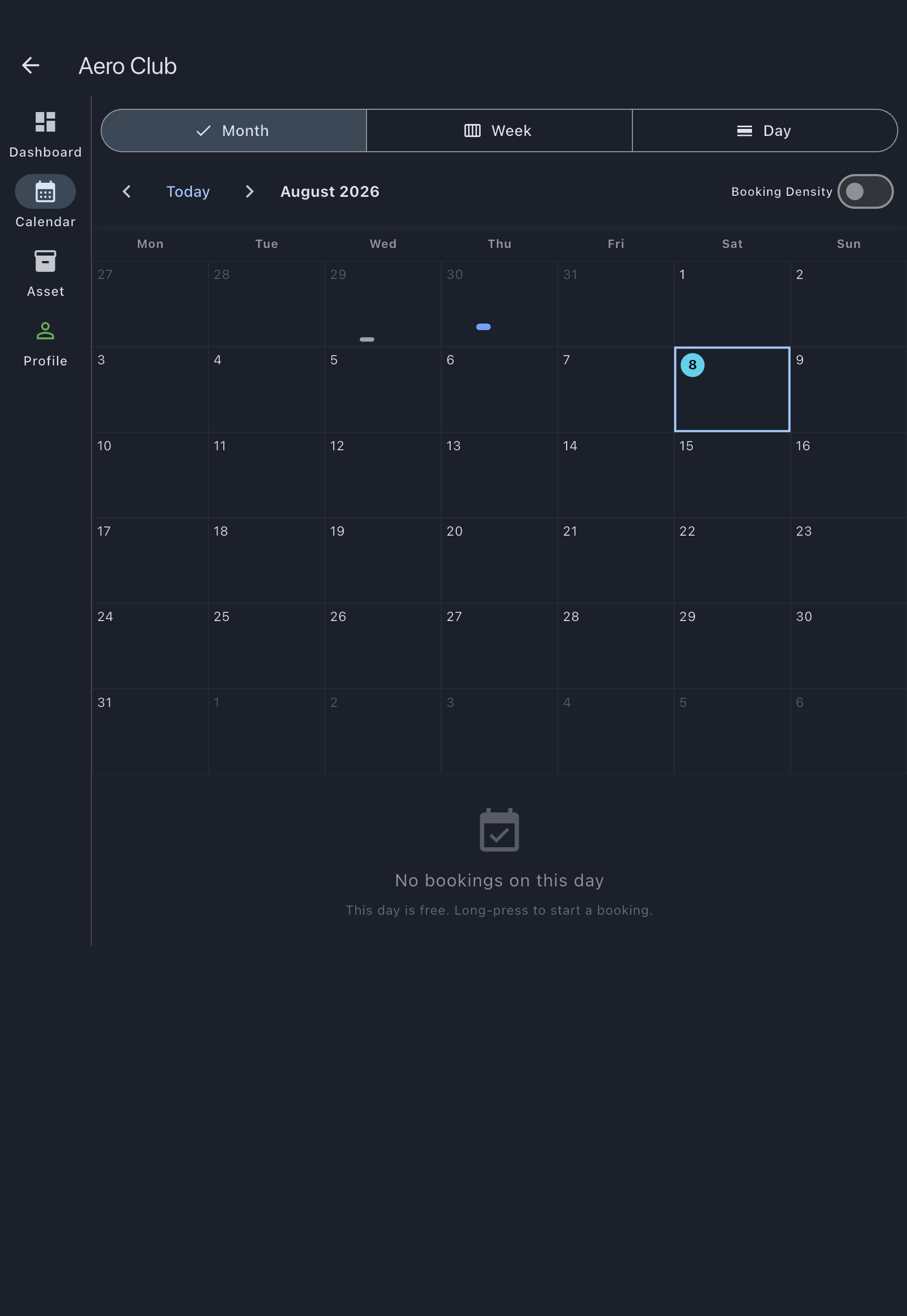 Home screen after accepting an invite, with a new card for the syndicate you just joined